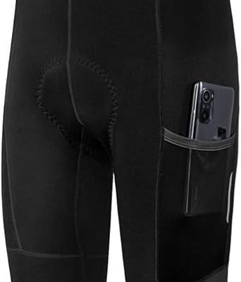Men's Cycling Bib Tights  Padded Winter Cycling Bibs Thermal Bike Bib Pants Riding Bike Bib Tights