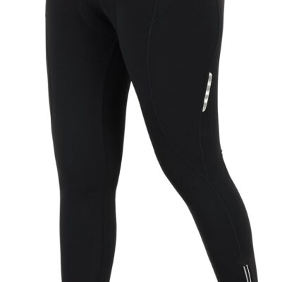 Women's Cycling Pants 3D Padded Compression Tight, Long Bike Bicycle Pants with Wide Waistband